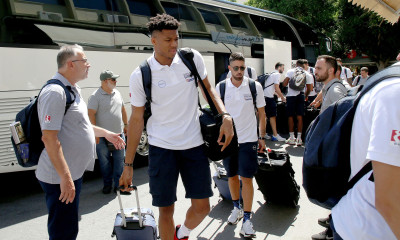 Εθνική Ανδρών: Η άφιξη στο Ηράκλειο σε εικόνες (photos)