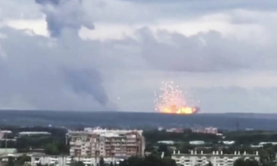 Εκρήξεις και πυρκαγιά σε αποθήκες πυρομαχικών στη Σιβηρία - Eκκενώθηκαν οικισμοί