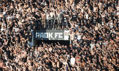 ΠΑΟΚ-Άγιαξ: Αντιδράσεις των Σκοπίων για το πανό στην Τούμπα (photo)