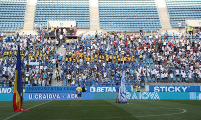Κραϊόβα-ΑΕΚ: Όμορφες εικόνες με πιτσίρικια στις εξέδρες (photos)