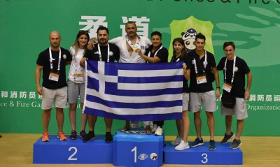 Χρυσό μετάλλιο ο Πετράκης, στο υψηλότερο σκαλί η Αθλητική Ένωση Αστυνομικών Ελλάδος