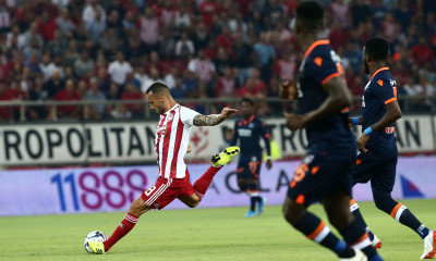 Ολυμπιακός-Μπασάκσεχιρ: Ο «κεραυνός» του Γκιγιέρμε «τράνταξε» το δοκάρι (video)