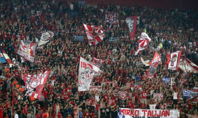 Ολυμπιακός-Μπασάκσεχιρ: Καυτό και κατάμεστο το «Γ. Καραϊσκάκης» (photos)