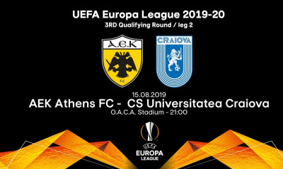 ΑΕΚ-Κραϊόβα: Το πρόγραμμα του αγώνα