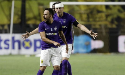 Χαμός στο «Βικελίδης»: Τρελό 2-0 του Άρη στο ημίχρονο, αγγίζει την ανατροπή! (videos)