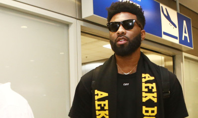 Στην Αθήνα ο Λάνγκφορντ: «Μονόδρομος το ναι στην ΑΕΚ» (photos)