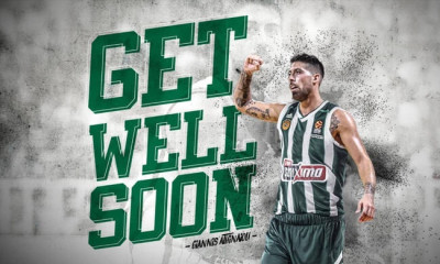 Παναθηναϊκός ΟΠΑΠ: Τα περαστικά στον Αθηναίου (photo)