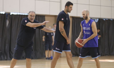 Πρώτη προπόνηση για την Εθνική Ελλάδας στην Κίνα (photos)