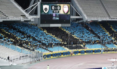 ΑΕΚ-Ξάνθη: Εντυπωσιακό κορεό και αποδοκιμασίες για Καρντόσο στο ΟΑΚΑ (photos)