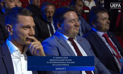 Η επική αντίδραση των ανθρώπων της Σλάβια Πράγας όταν μαθαίνουν τον όμιλο του Champions League!
