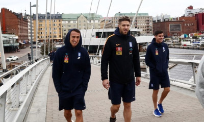 Η βόλτα της Εθνικής στο Τάμπερε (photos)