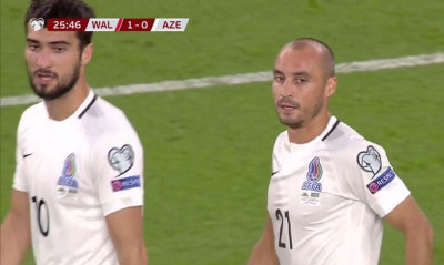 Απίστευτο αυτογκόλ στο Ουαλία - Αζερμπαϊτζάν (video)