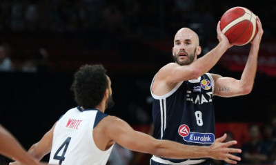 ΗΠΑ – Ελλάδα: Οι εικόνες του πρώτου ημιχρόνου (photos)