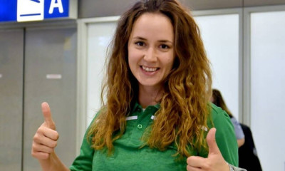 Παναθηναϊκός: Στην Αθήνα για το «τριφύλλι» η Πότοκαρ (photos)