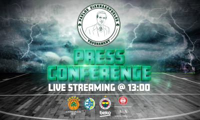 Live Streaming η συνέντευξη Τύπου για το τουρνουά Παύλος Γιαννακόπουλος