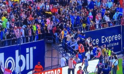 Τρομερά επεισόδια και διακοπή σε αγώνα στο Μεξικό (photos+video)