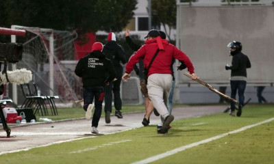 «Ντου» κουκουλοφόρων στο Ολυμπιακός – Μπάγερν για το Youth League! (photos+video)