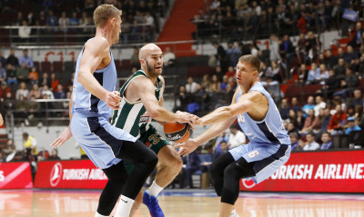 Ζενίτ-Παναθηναϊκός ΟΠΑΠ: Η no look πάσα από τον Καλάθη στον Τόμας (video)