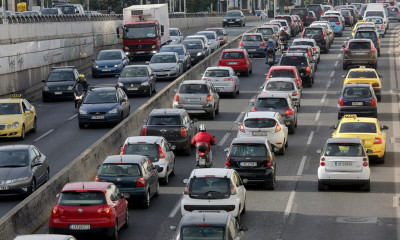 «Κόλαση» ΤΩΡΑ ο Κηφισός: Μεγάλο μποτιλιάρισμα από ανατροπή φορτηγού