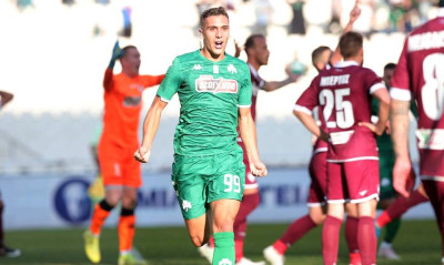 Παναθηναϊκός-ΑΕΛ: Καρέ - καρέ το γκολ του Καμπετσή που ακύρωσε ο Σιδηρόπουλος στο ΟΑΚΑ (photos)