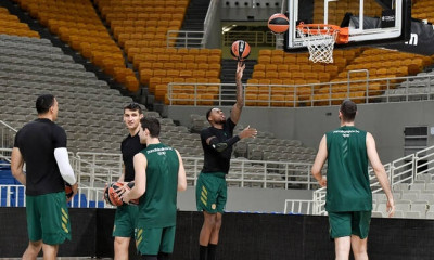 Παναθηναϊκός ΟΠΑΠ-Αναντολού Εφές: Η τελευταία προπόνηση πριν τη «μάχη» (photos)