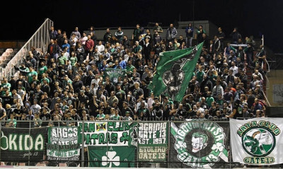 Παναθηναϊκός: Δυναμικό παρών στην εξέδρα! (photos)