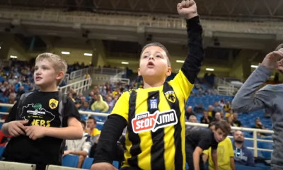 ΑΕΚ: Η παρακάμερα με τον Πανιώνιο (video)