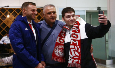 Ολυμπιακός: «Προσγειωθήκαμε στο Μόναχο» (photos+video)