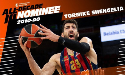 Euroleague: Υποψήφιος για την ομάδα της 10ετίας ο Τορνίκε Σενγκέλια (video)