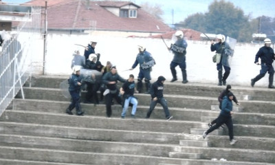 Τραυματίστηκε οπαδός στα επεισόδια μετά το Τρίκαλα-Αιγάλεω