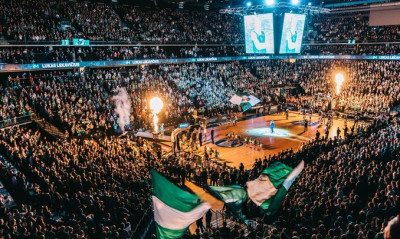 Ζαλγκίρις – Παναθηναϊκός ΟΠΑΠ: Η κόρη του Γασικεβίτσιους «μάγεψε» το γήπεδο (video)