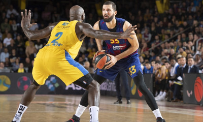 Μπαρτσελόνα-Μακάμπι 96-73: Με «καυτό» Μίροτιτς πήρε το ντέρμπι