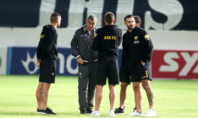 ΟΦΗ-ΑΕΚ: Η ενδεκάδα των «κιτρινόμαυρων» (photos)