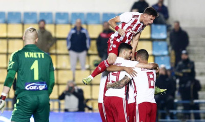 Παναιτωλικός-Ολυμπιακός: Χάθηκε η... μπάλα στο Αγρίνιο, γκολάρα ο Ποντένσε (video)