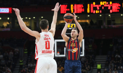 Ερυθρός Αστέρας-Μπασκόνια 64-72: Δια χειρός Στάουσκας πέρασε από το Βελιγράδι (photos)