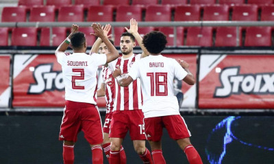 Ολυμπιακός-ΑΕΛ: Ξέσπασε πάλι ο Μασούρας στο άδειο Καραϊσκάκης! (photos)