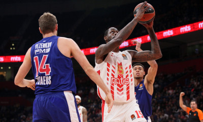 Ερυθρός Αστέρας-Ολυμπιακός 88-81: «Σφαλιάρα» από τα «αδέρφια» τους στο Βελιγράδι