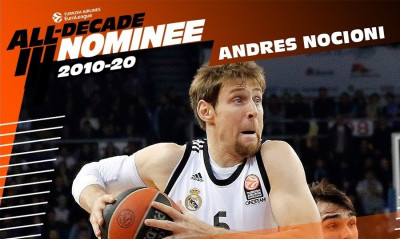 Euroleague: Υποψήφιος για την ομάδα της 10ετίας ο Νοτσιόνι (video)