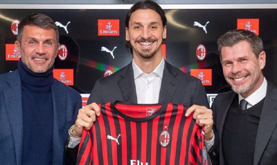 Παρουσιάστηκε ο Ιμπραΐμοβιτς από την Μίλαν (videos+photo)