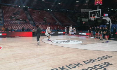 Αρμάνι Μιλάνο-Παναθηναϊκός ΟΠΑΠ: Το «πράσινο» ζέσταμα (video+photos)