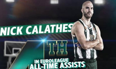 Παναθηναϊκός ΟΠΑΠ-Μπάγερν Μονάχου: Σπάει τα κοντέρ ο Καλάθης (photo)