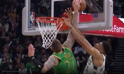 NBA: Ο Τάις… κατέβασε τον γενικό στον Γιάννη (video)