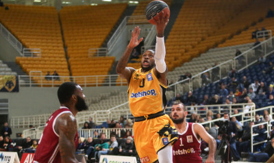 ΑΕΚ-Ήφαιστος Λήμνου 74-68: Τα βρήκε δύσκολα αλλά νίκησε