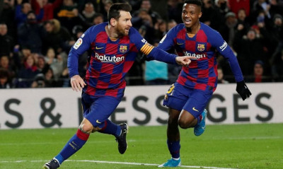 O Μέσι «υπέγραψε» το ντεμπούτο Σετιέν στην Μπαρτσελόνα! (video)