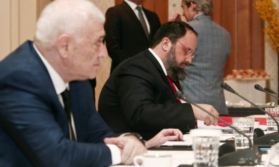 Συνάντηση Big 4: Ένταση Μαρινάκη-Σαββίδη, ατάκες-φωτιά από Μελισσανίδη (photos)