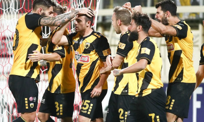 ΑΕΚ-Ολυμπιακός: Η «κιτρινόμαυρη» ενδεκάδα