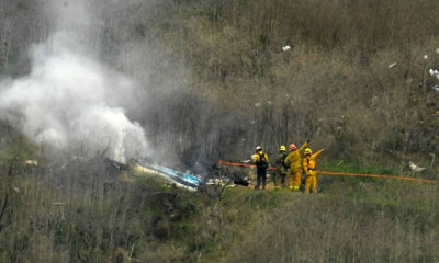 Σάλος με video που φέρεται να απεικονίζει τη συντριβή του ελικοπτέρου του Κόμπι Μπράιαντ (photos)