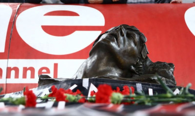 Ολυμπιακός: Τίμησε τα θύματα της Θύρας 7 πριν τον αγώνα με την Ξάνθη (video+photos)