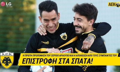 ΑΕΚ: Η επιστροφή του Αραούχο (video)