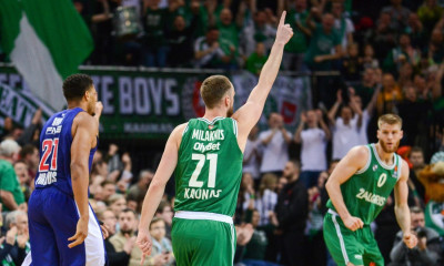 Ζαλγκίρις Κάουνας – Ολυμπιακός 94-69: Τον… τελείωσε με «κατραπακιά» (video+photos)